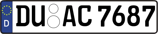 DU-AC7687