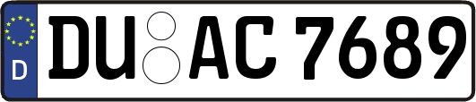 DU-AC7689