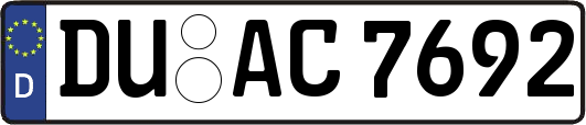 DU-AC7692