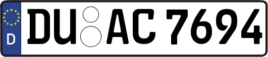 DU-AC7694