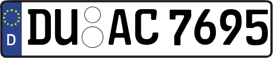 DU-AC7695