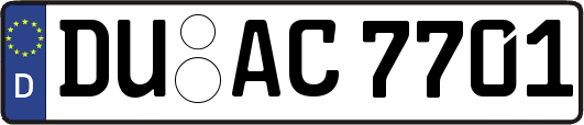 DU-AC7701