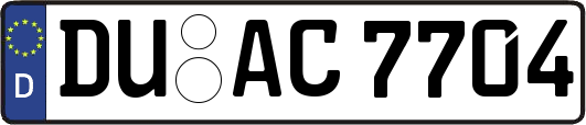 DU-AC7704