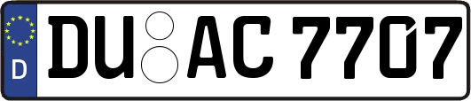 DU-AC7707