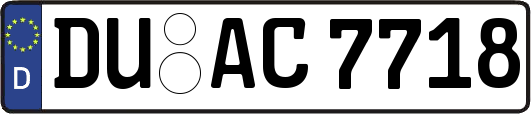 DU-AC7718