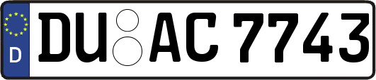 DU-AC7743