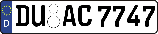 DU-AC7747
