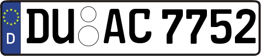 DU-AC7752