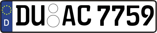 DU-AC7759