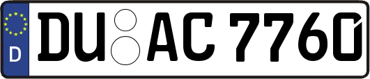 DU-AC7760