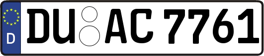 DU-AC7761