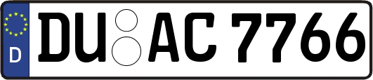 DU-AC7766