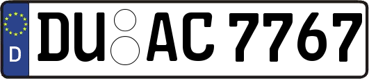 DU-AC7767