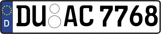 DU-AC7768
