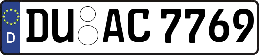 DU-AC7769