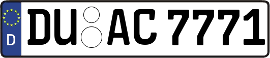 DU-AC7771