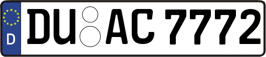 DU-AC7772