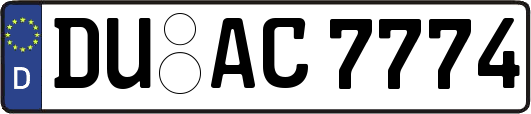 DU-AC7774