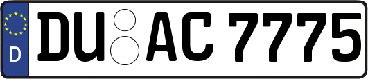 DU-AC7775