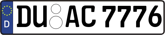 DU-AC7776