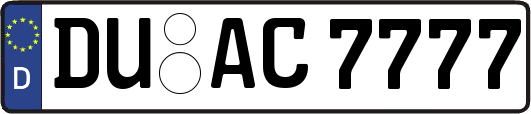 DU-AC7777