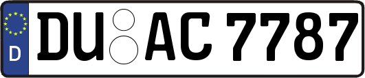 DU-AC7787