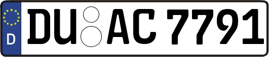 DU-AC7791