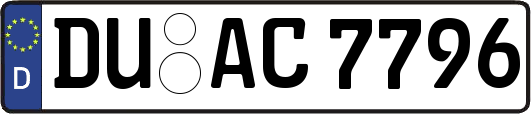 DU-AC7796