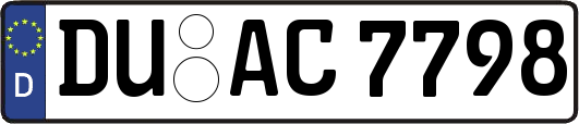 DU-AC7798