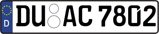 DU-AC7802
