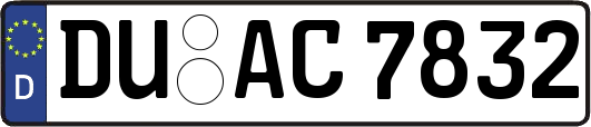DU-AC7832