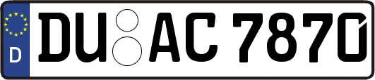 DU-AC7870