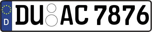 DU-AC7876