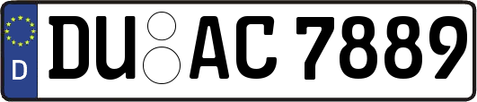 DU-AC7889