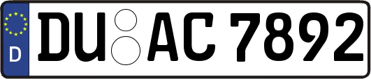 DU-AC7892