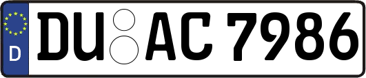 DU-AC7986