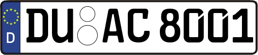 DU-AC8001
