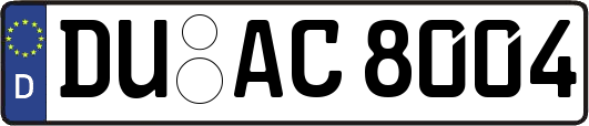 DU-AC8004