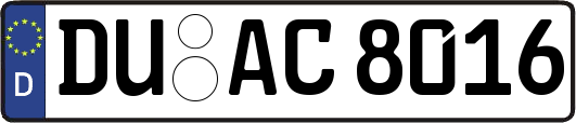 DU-AC8016