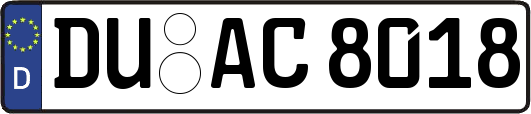DU-AC8018