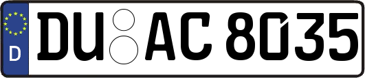 DU-AC8035