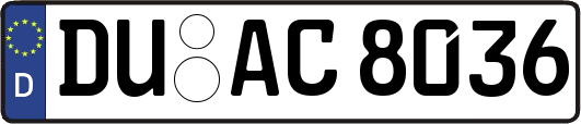 DU-AC8036