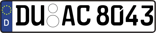 DU-AC8043