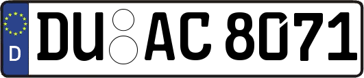 DU-AC8071