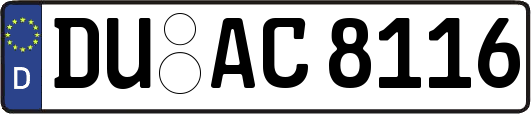 DU-AC8116