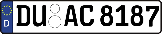 DU-AC8187