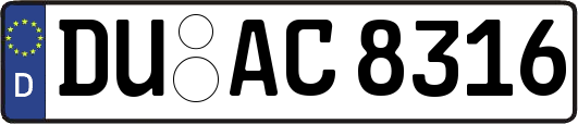 DU-AC8316