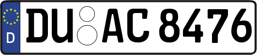 DU-AC8476