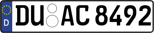 DU-AC8492