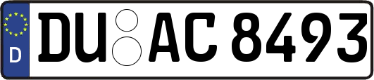 DU-AC8493